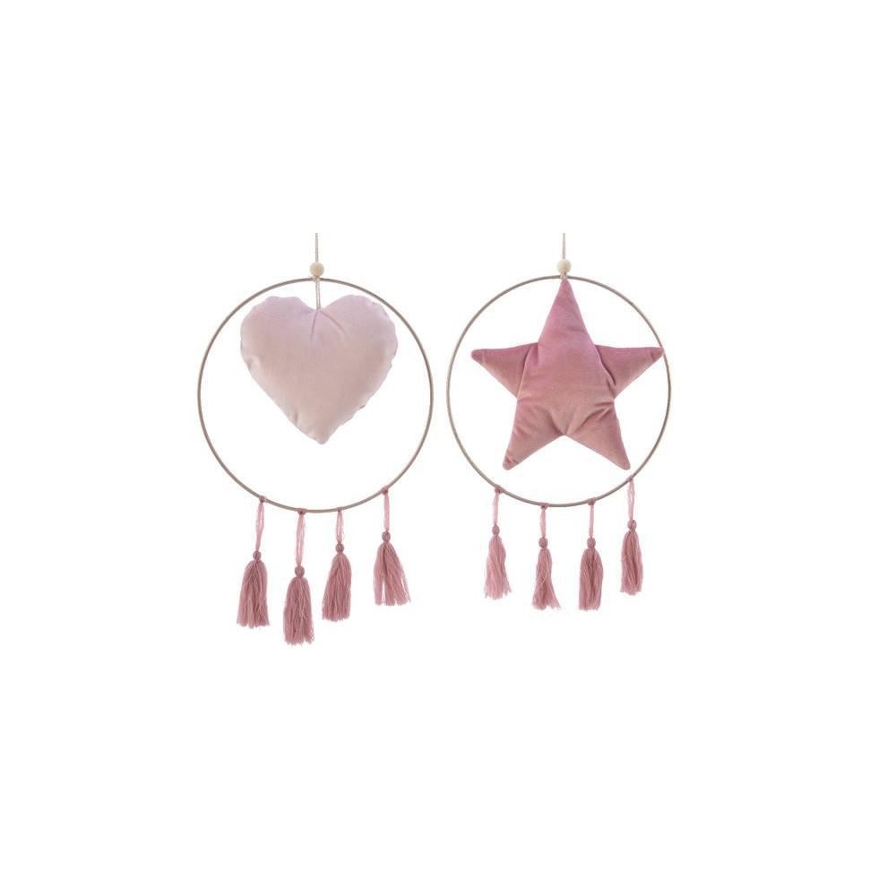 ORNAMENTO CUORESTELLA VELVET PINK